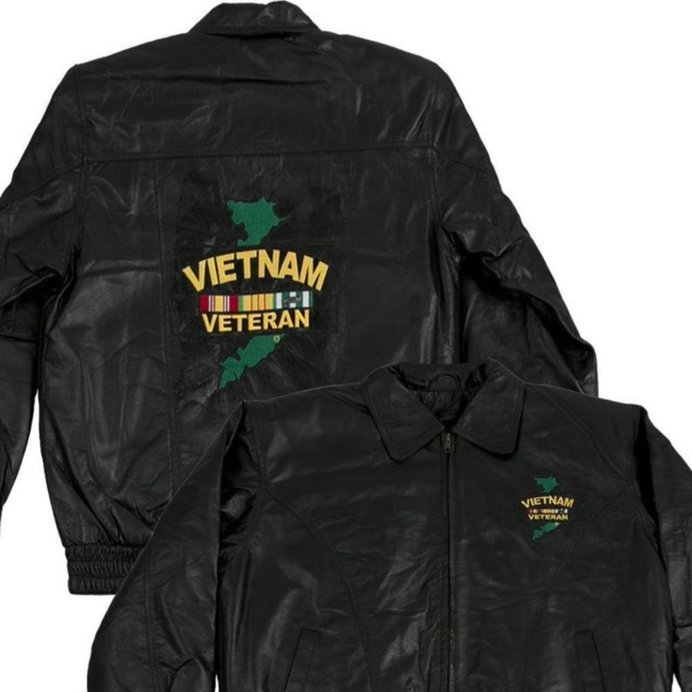Vietnam Veteran Leather Jacket